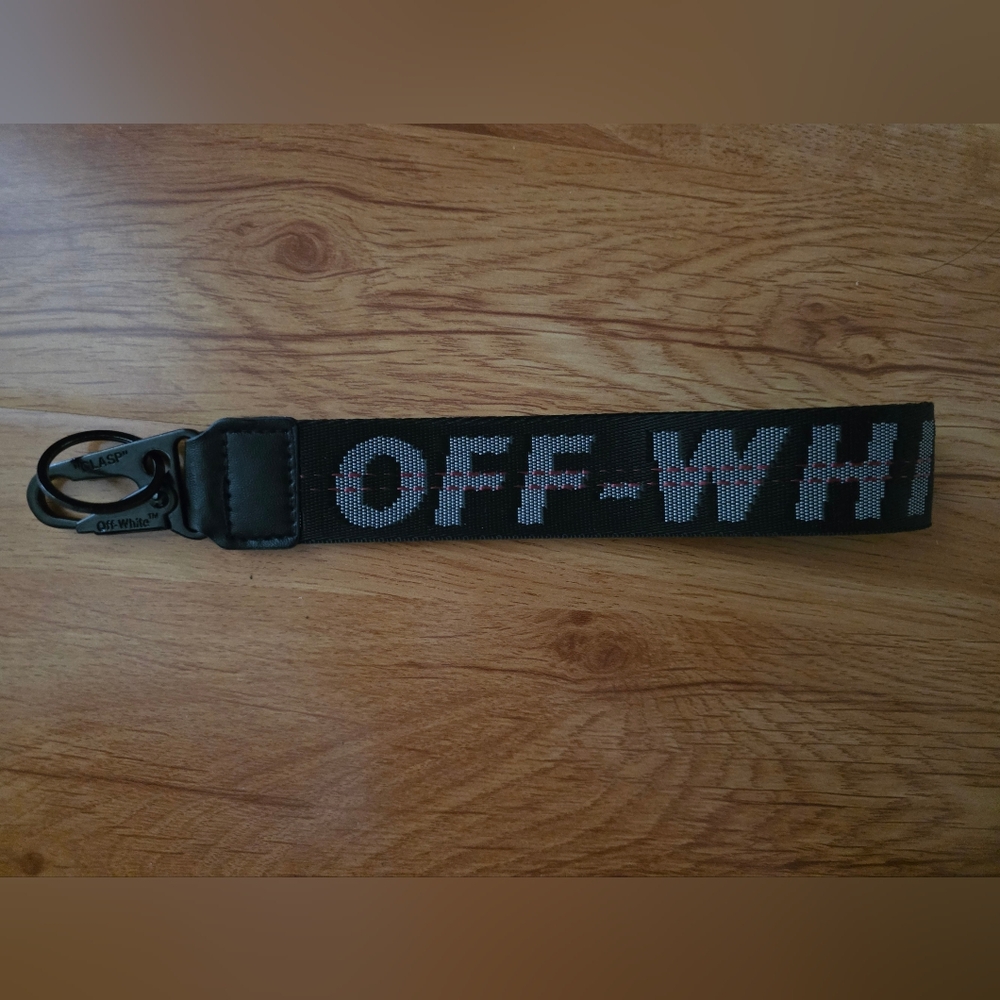 Off-White Black Keychain